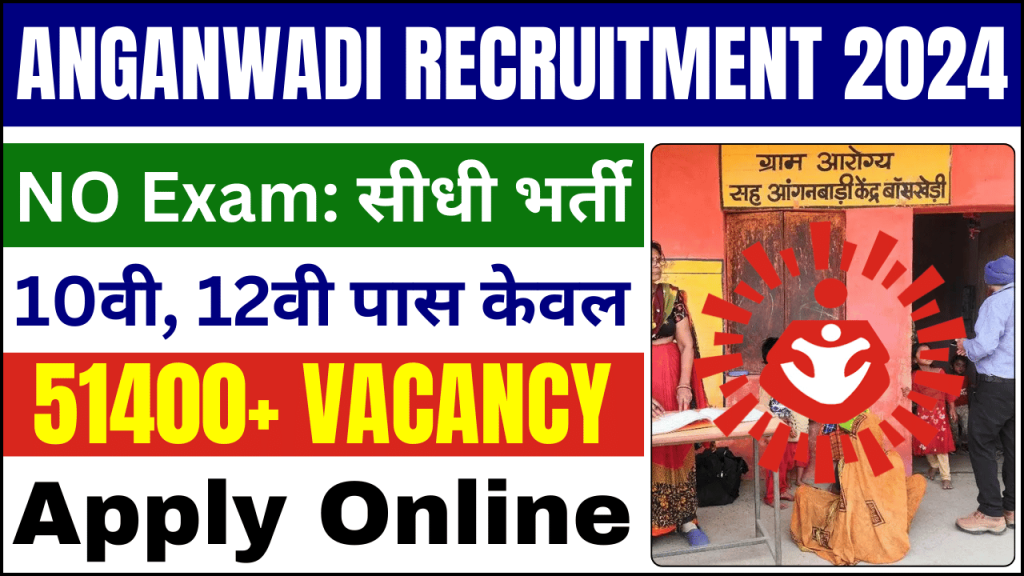 Anganwadi Recruitment 2024