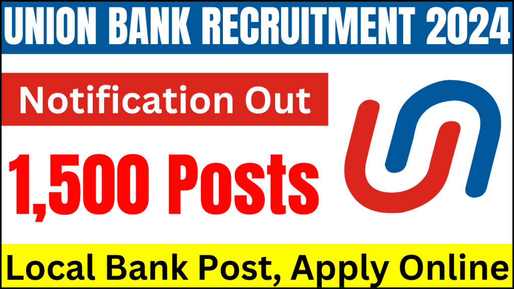 Union Bank Recruitment 2024