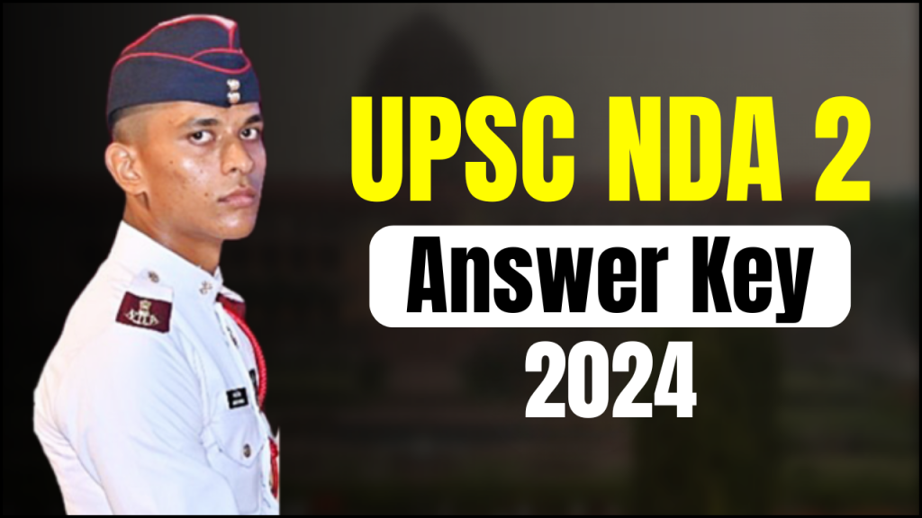 UPSC NDA 2 Answer Key 2024